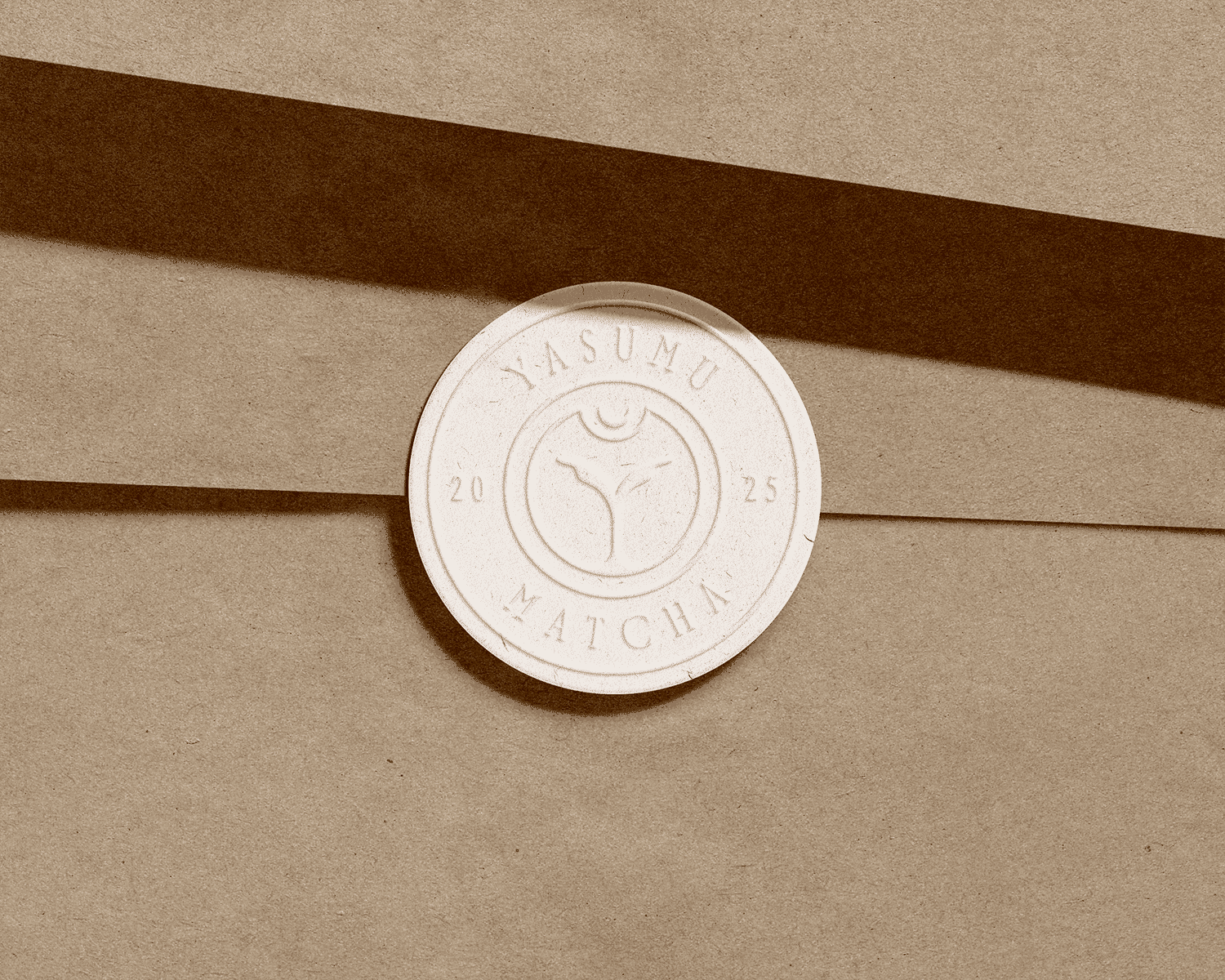 Mockup logo badge